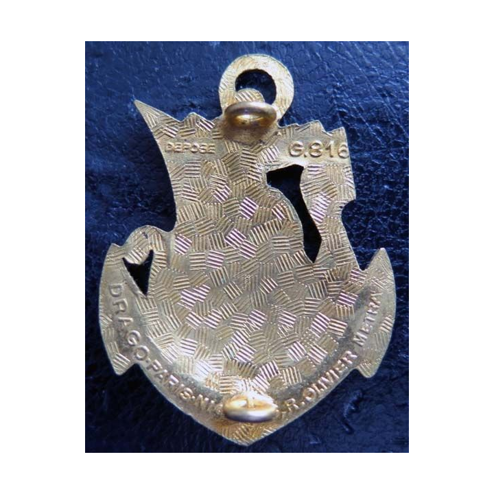 Insigne Dépot des Isolés Coloniaux DAKAR Drago Paris G.816