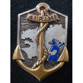 Insigne 41° Régiment d'Infanterie de Marine Drago Paris G. 2015