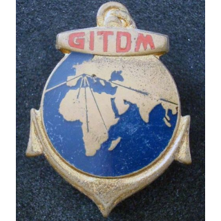 Insigne métallique du Groupe d’Instruction des Troupes De Marine