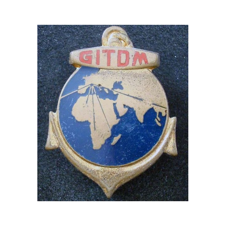 Insigne métallique du Groupe d’Instruction des Troupes De Marine