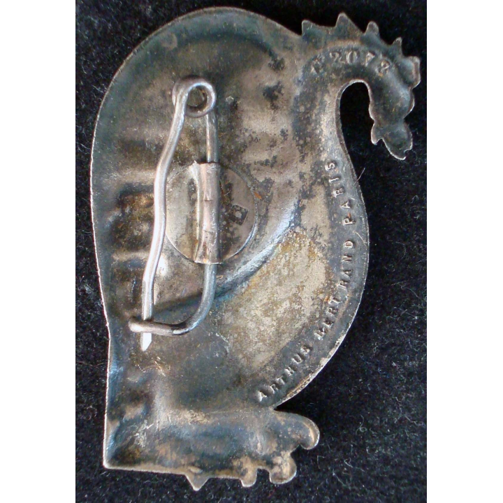 Insigne de la Base de Transit Interarmées Manche A.B G. 2078 émail