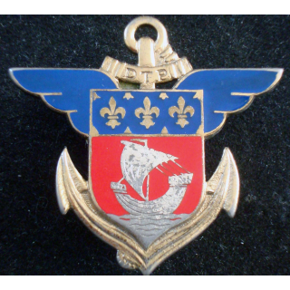 Insigne du District de Transit de PARIS Drago Paris G. 2245 en émail