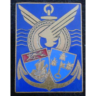 Insigne du District de Port BONE PHILIPPEVILLE Drago Paris en émail