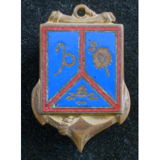 Insigne du Commandement Supérieur ANTILLES GUYANE FIA G. 2309 en émail