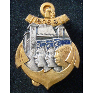 Bataillon de Commandement et Services N° 3 Drago Paris G.1586 émail