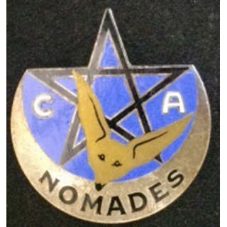 insigné métallique de la compagnie Nomades d'Algérie Dago Paris G 1231