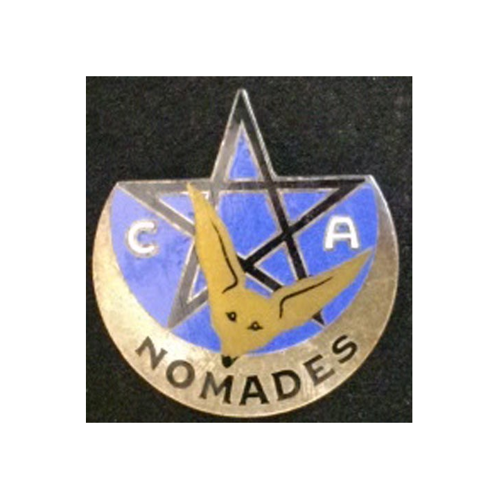 insigné métallique de la compagnie Nomades d'Algérie Dago Paris G 1231