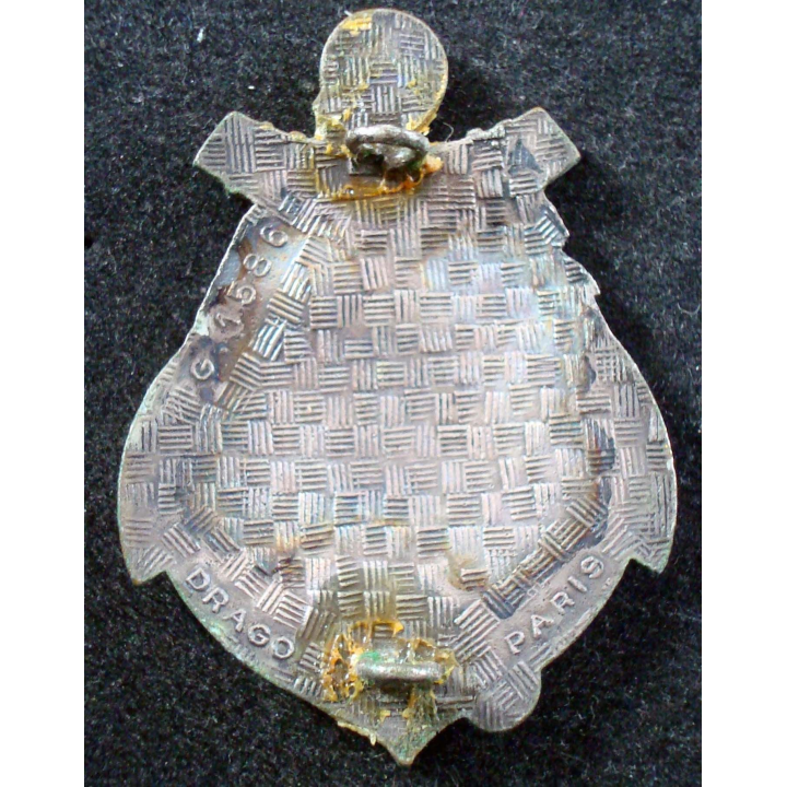 Insigne 29° Régiment d'Infanterie de Marine Drago Paris G. 1586 émail