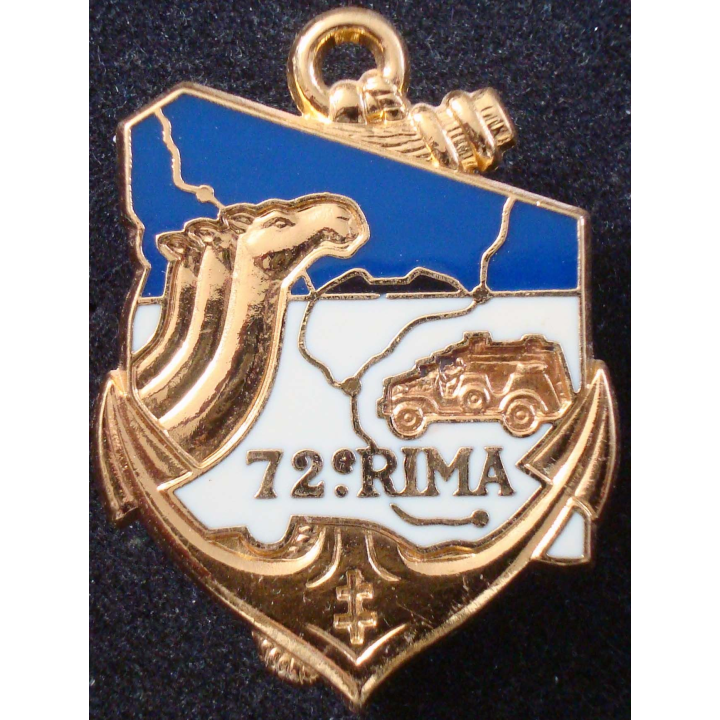 Insigne 72° Régiment d'Infanterie de Marine Balme Saumur G. 1750