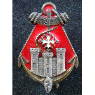 Insigne 7° Régiment d'Infanterie de Marine 38° G Camp Drago G. 3345