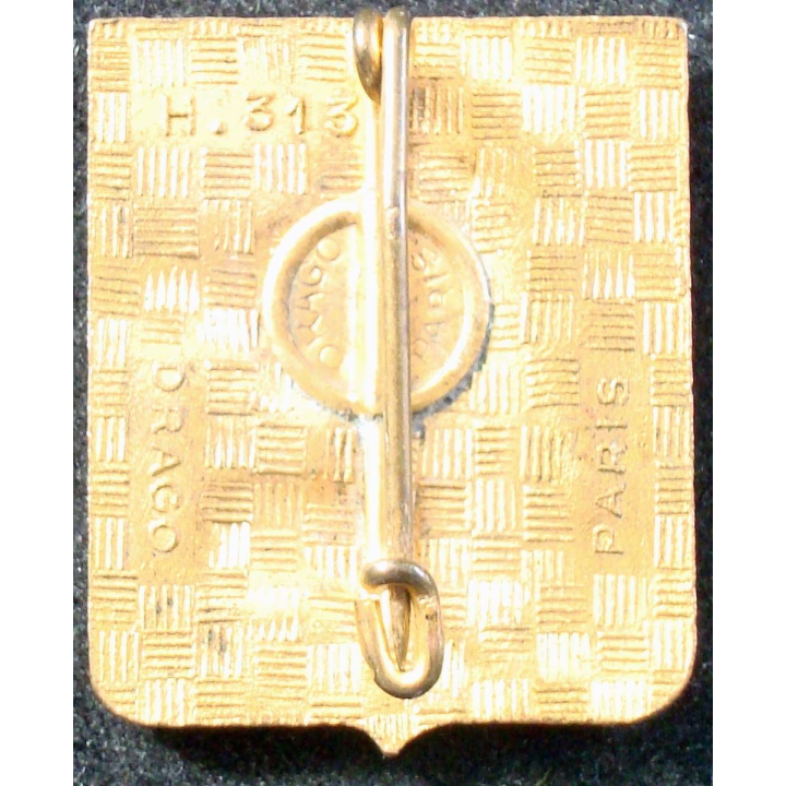 Insigne 70° Régiment d'Infanterie de Marine Drago Paris H. 313 émail