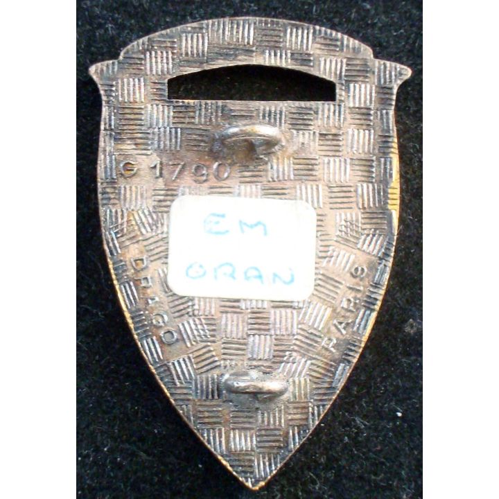 Insigne de l'Etat Major Corps Arméee d'Oran Drago Paris G. 1790 émail