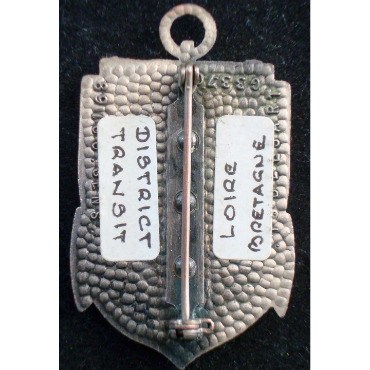 Insigne du District de Transit de Loire Bretagne Delsart G. 3370