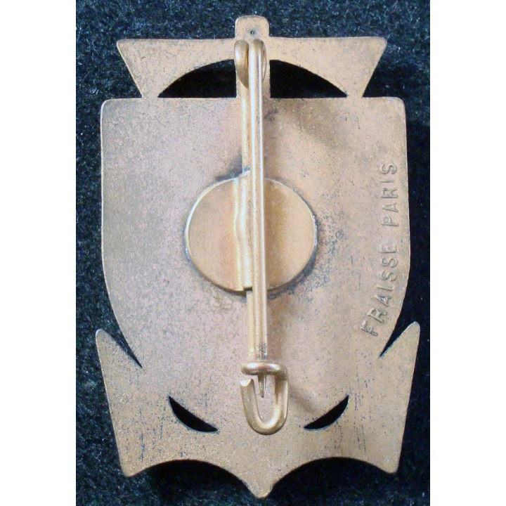 Insigne de la 7° Cie du 4° Régiment d'Infanterie de Marine Fraisse