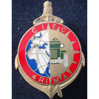 Insigne du CIEC du 4° Régiment d'Infanterie de Marine Drago Paris
