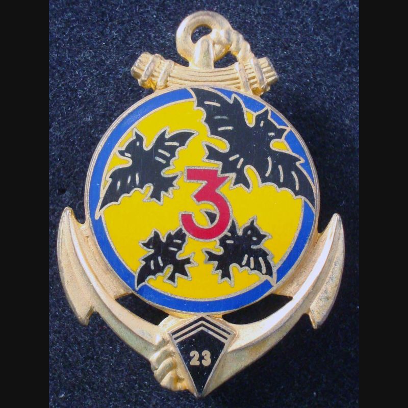 Insigne Militaire 23e BIMA, 1re Cie - Dakar Delsart