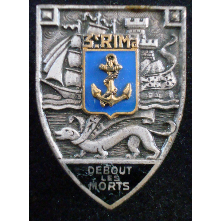 Insigne du 3° Régiment d'Infanterie de Marine type 2 Drago G. 1911