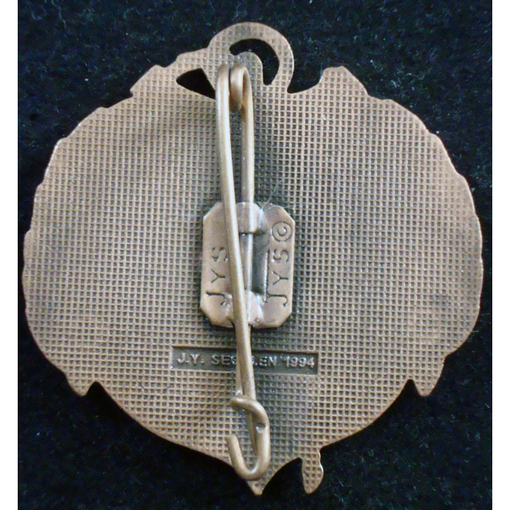 Insigne du BAT INF 4 du 3° Régiment d'Infanterie de Marine JY Segalen