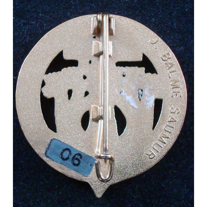 Insigne de l' ECS du 1° Régiment Blindé d’Infanterie de Marine Balme