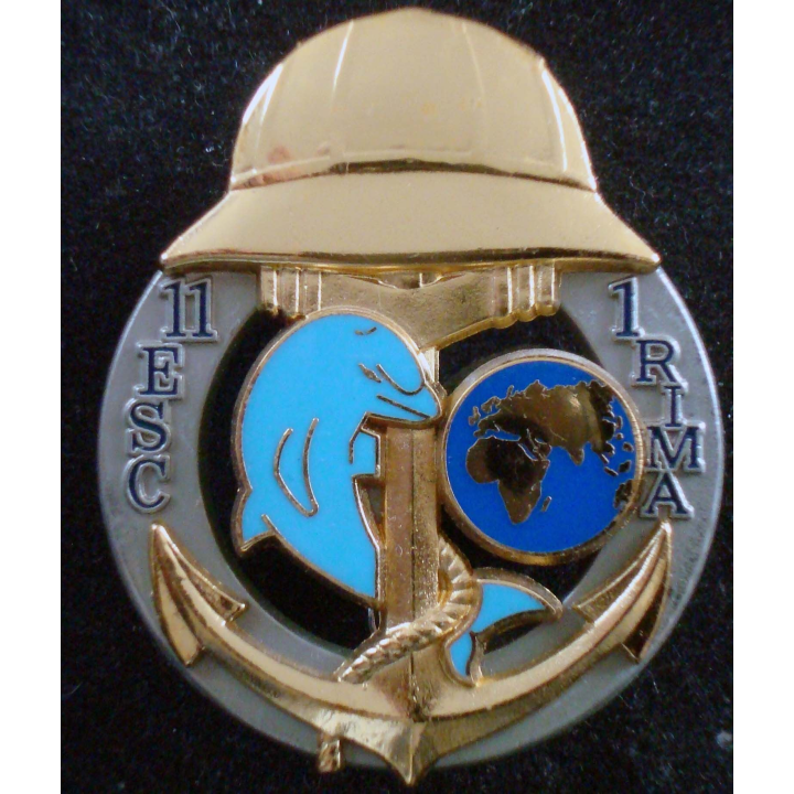 Insigne du 11° Escadron du 1° Régiment d'Infanterie de Marine Balme