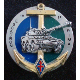 Insigne du 1° Escadron du 1° Régiment d'Infanterie de Marine Balme