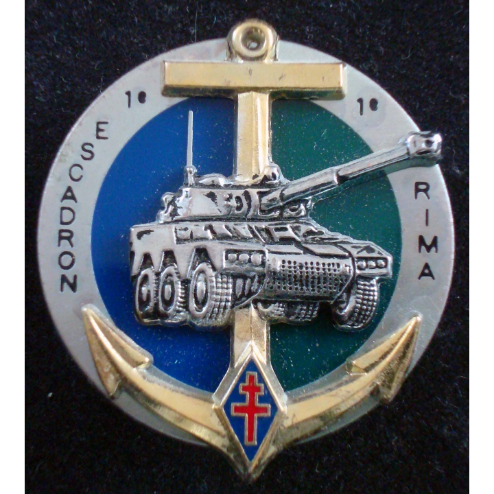 Insigne du 1° Escadron du 1° Régiment d'Infanterie de Marine Balme
