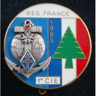 1° Cie REG FRANCE LIBAN du 1° Régiment d'Infanterie de Marine Fraisse