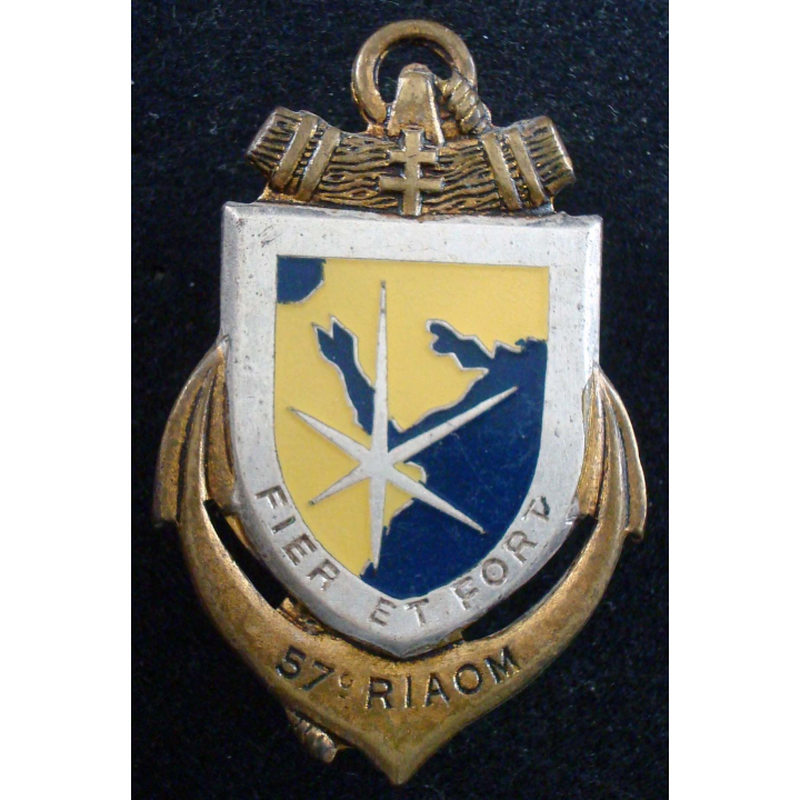 Insigne du 57° Régiment Inter Armes d’Outre Mer Drago Paris G. 2082