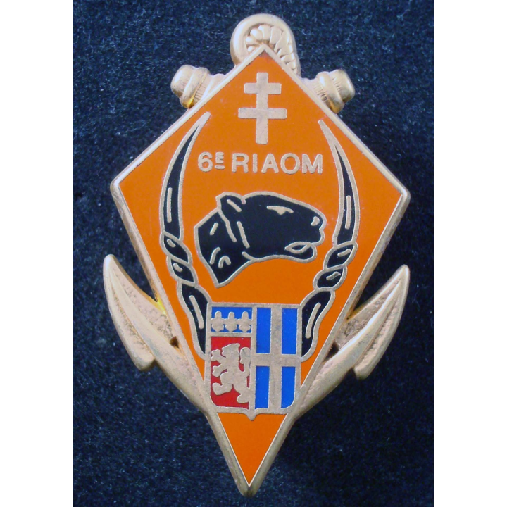 Insigne du 6° Régiment Inter Armes d’Outre Mer Bessin et Salson