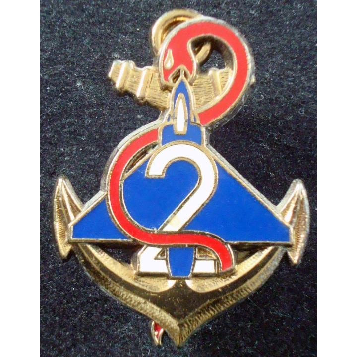Insigne de la 2° Bie Sol-Air du 5° Régiment Inter Armes d’ Outre Mer