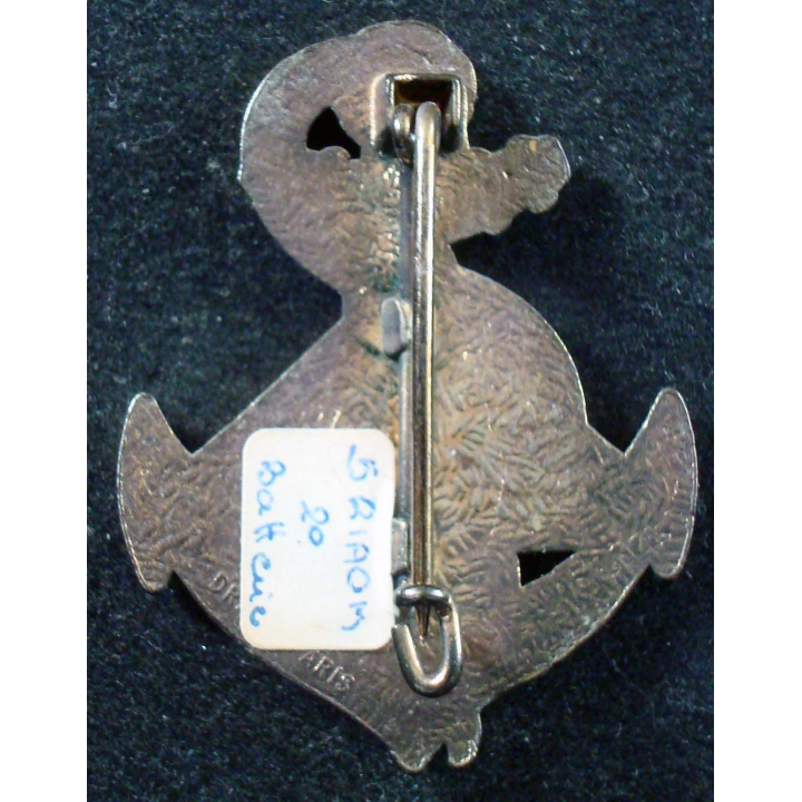Insigne de la 2° Bie Sol-Air du 5° Régiment Inter Armes d’ Outre Mer