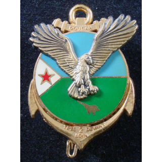 Insigne de la 2° Bie du 5° Régiment Inter Armes d’ Outre Mer Delsart