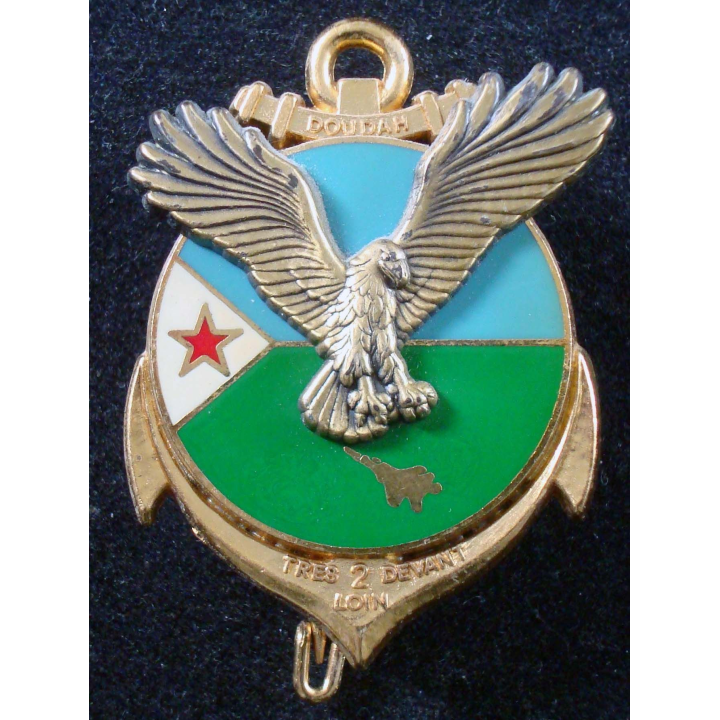 Insigne de la 2° Bie du 5° Régiment Inter Armes d’ Outre Mer Delsart