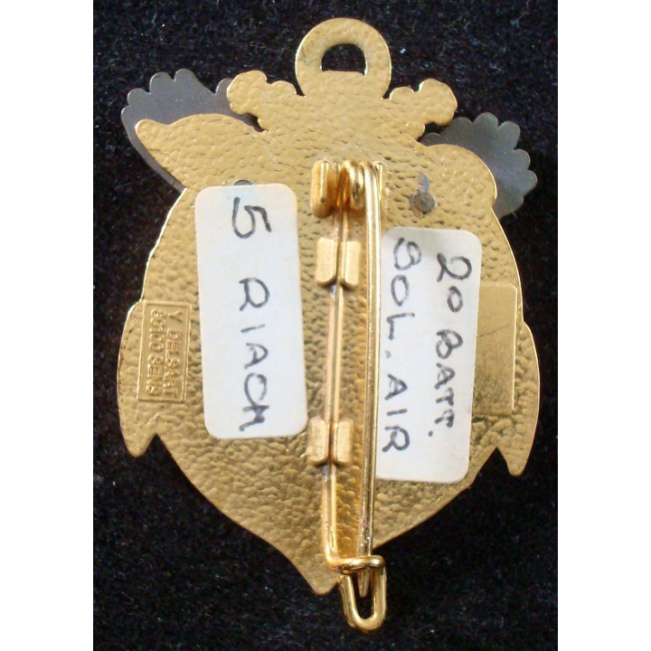 Insigne de la 2° Bie du 5° Régiment Inter Armes d’ Outre Mer Delsart