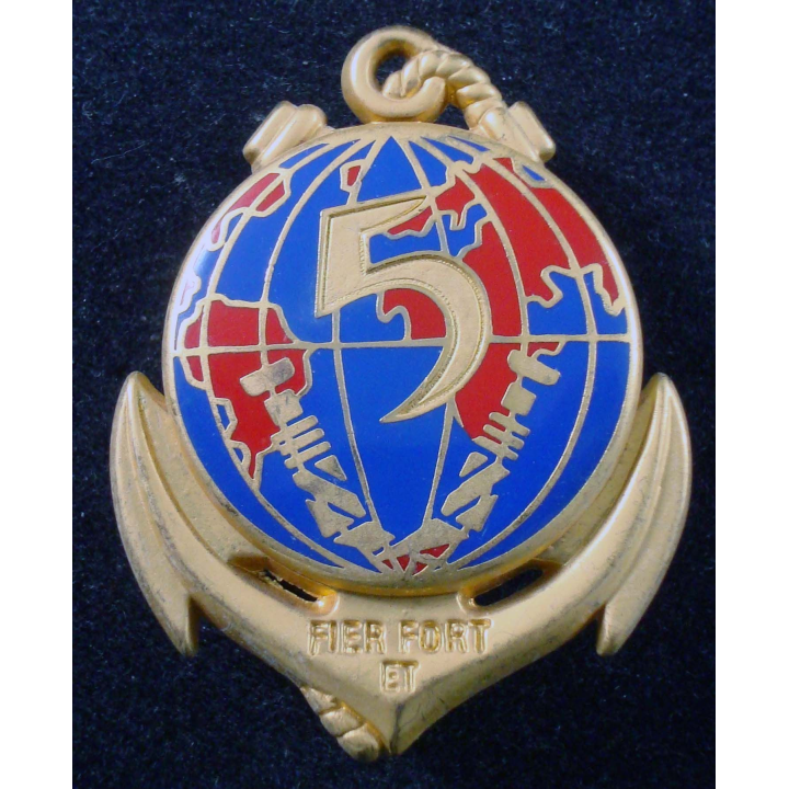 5° Régiment Inter Armes d’Outre Mer Bessin et Salson G. 2249 relief