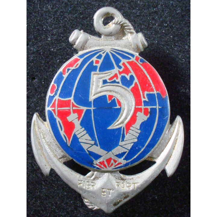 insigne 5° Régiment Inter Armes d’Outre Mer Drago G.2249 en émail