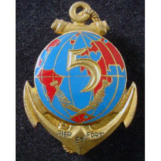 insigne du 5° Régiment Inter Armes d’Outre Mer Drago Paris G. 2249