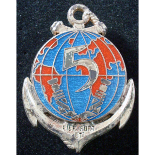insigne du 5° Régiment Inter Armes d’Outre Mer Boussemart translucide