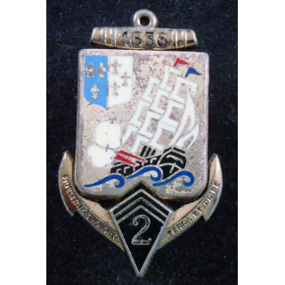 Insigne du 2° Régiment d'Infanterie de Marine Drago Paris G. 433