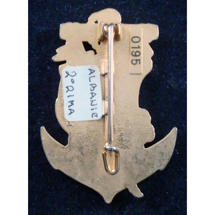 Insigne du BATFRANCE du 2° Régiment d'Infanterie de Marine Albanie 97