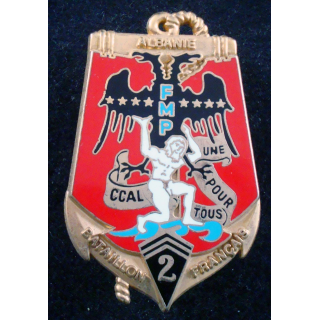 CCAL du 2° Régiment d'Infanterie de Marine Albanie 97 Arthus Bertrand