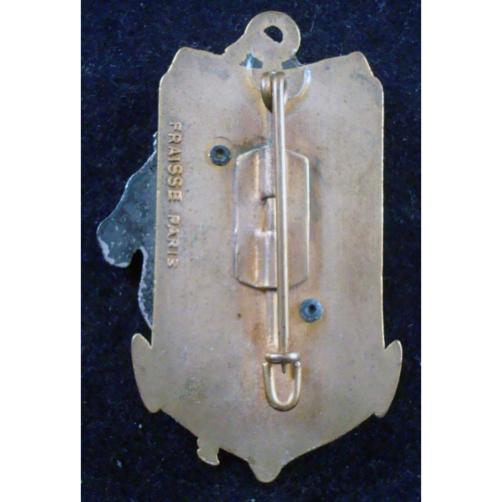 Insigne 2° Cie du 2° Régiment d'Infanterie de Marine fabricant Fraisse