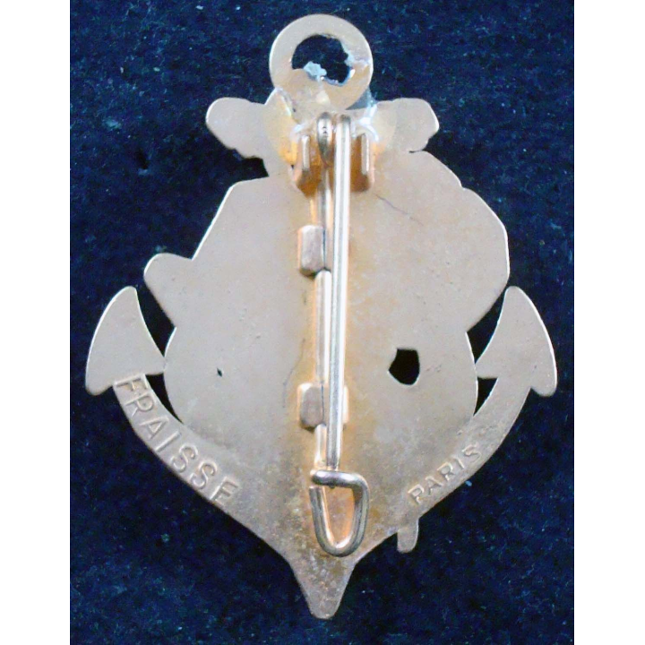 Insigne 3° Cie du 2° Régiment d'Infanterie de Marine fabricant Fraisse