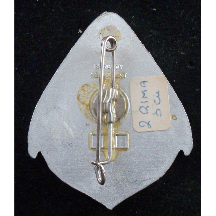 Insigne 3° Cie du 2° Régiment d'Infanterie de Marine Beraudy peint