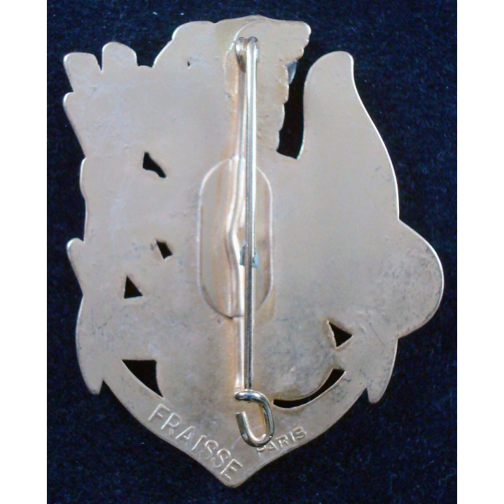 Insigne CEA du 2° Régiment d'Infanterie de Marine type 2 Fraisse