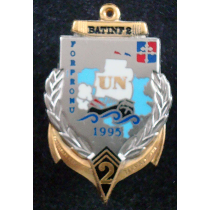 BAT INF N° 2 FORPRONU 95 du 2° Régiment d'Infanterie de Marine Balme