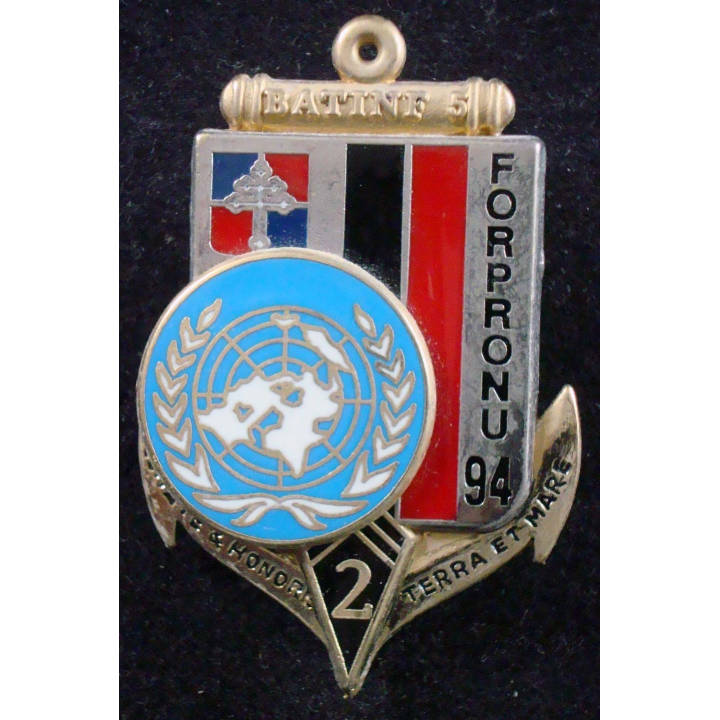 BAT INF N° 5 FORPRONU 94 du 2° Régiment d'Infanterie de Marine Fraisse