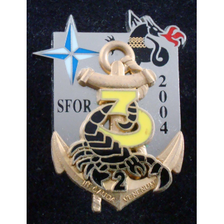 3° Cie SFOR 2004 2° Régiment d'Infanterie de Marine Arthus Bertrand
