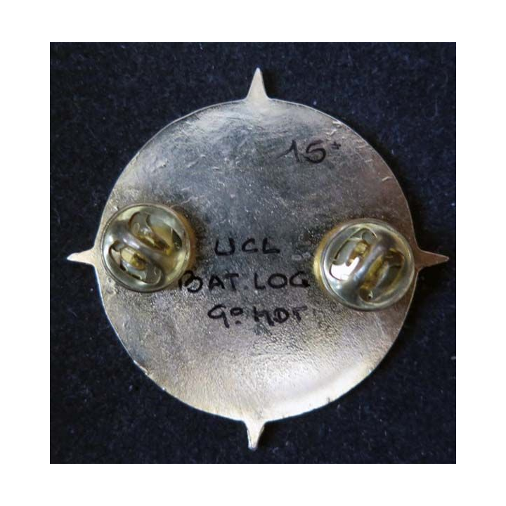 Insigne de l'UCL du BAT LOG de la KFOR 9° mandat fabrication locale