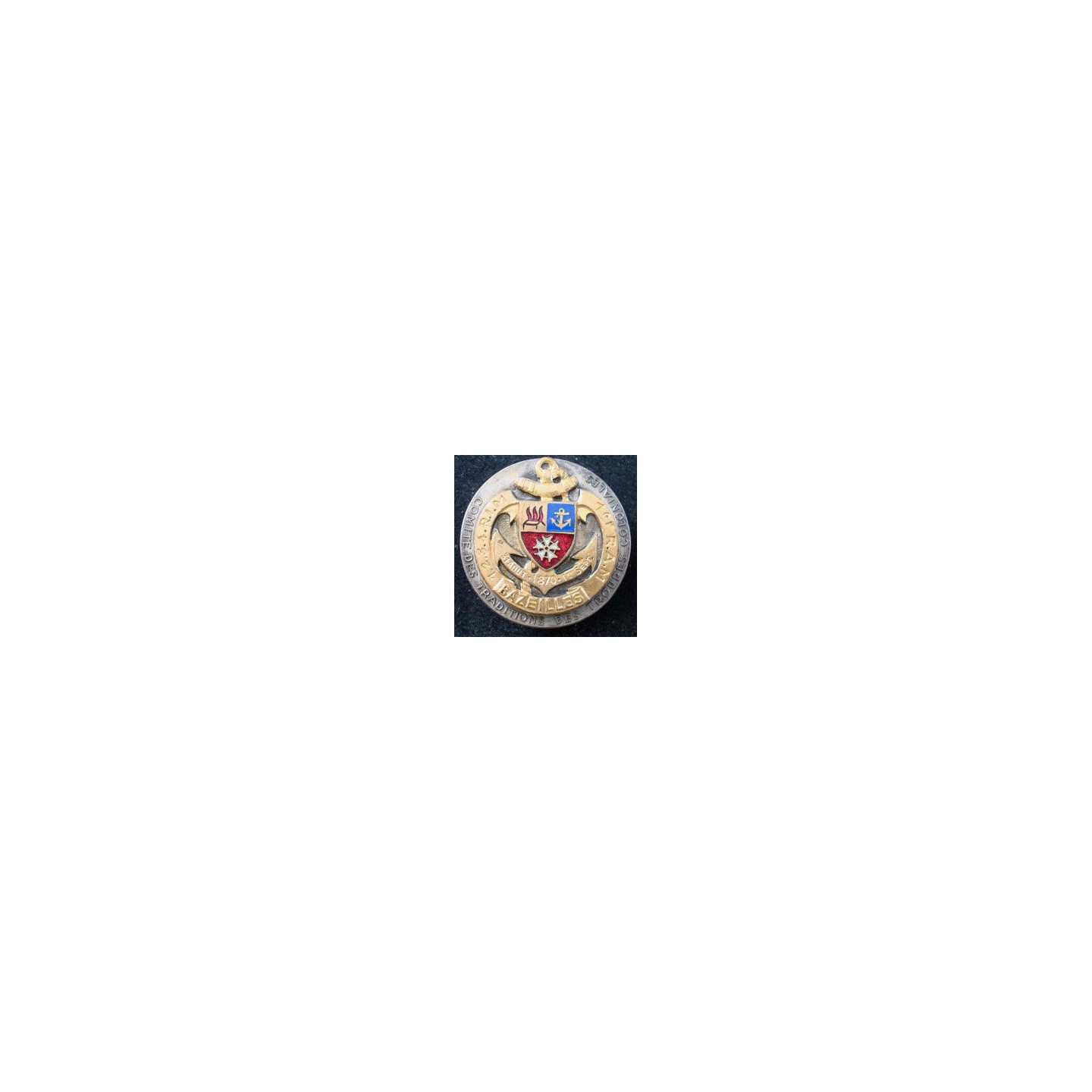 Pin's Comité Olympique Monégasque - Insigne Métal Sport - Fabrication Française